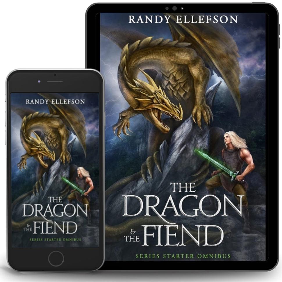 The Dragon and the Fiend Epic Fantasy Adventure Novel eBook