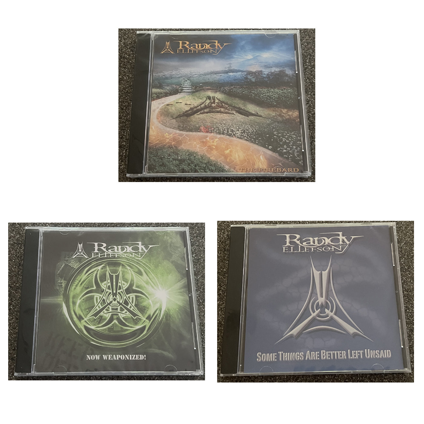 Instrumental Guitar Hard Rock Album Bundle Jewel Case