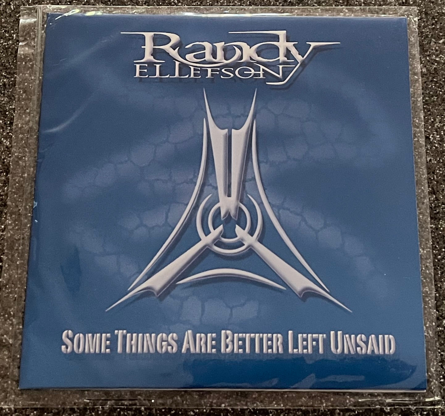 Some Things Are Better Left Unsaid Randy Ellefson Jacket Sleeve CD Instrumental Hard Rock