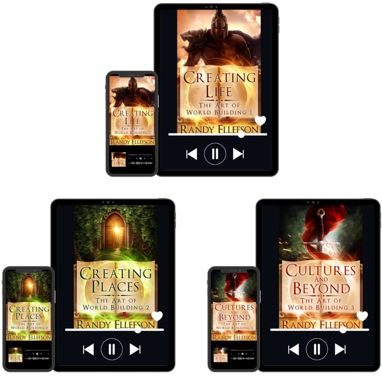 The Art of World Building Audiobook Bundle