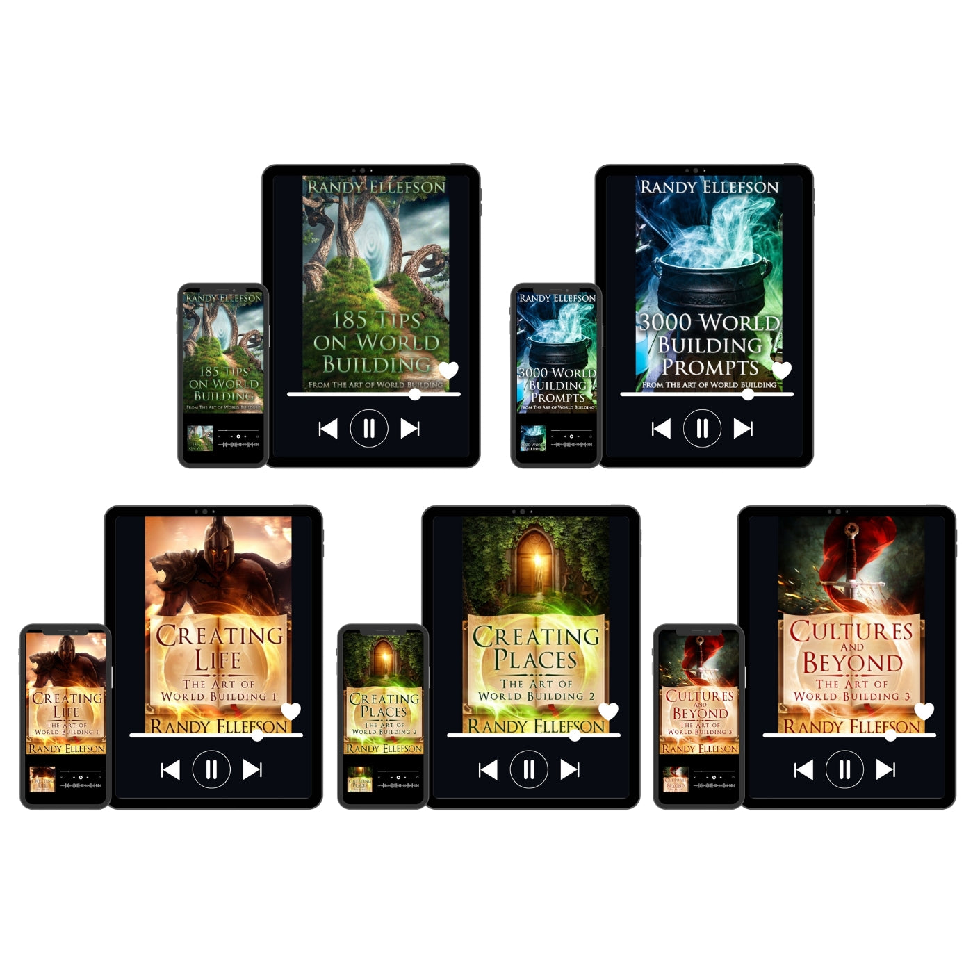 The Art of World Building Essentials Audiobook Bundle