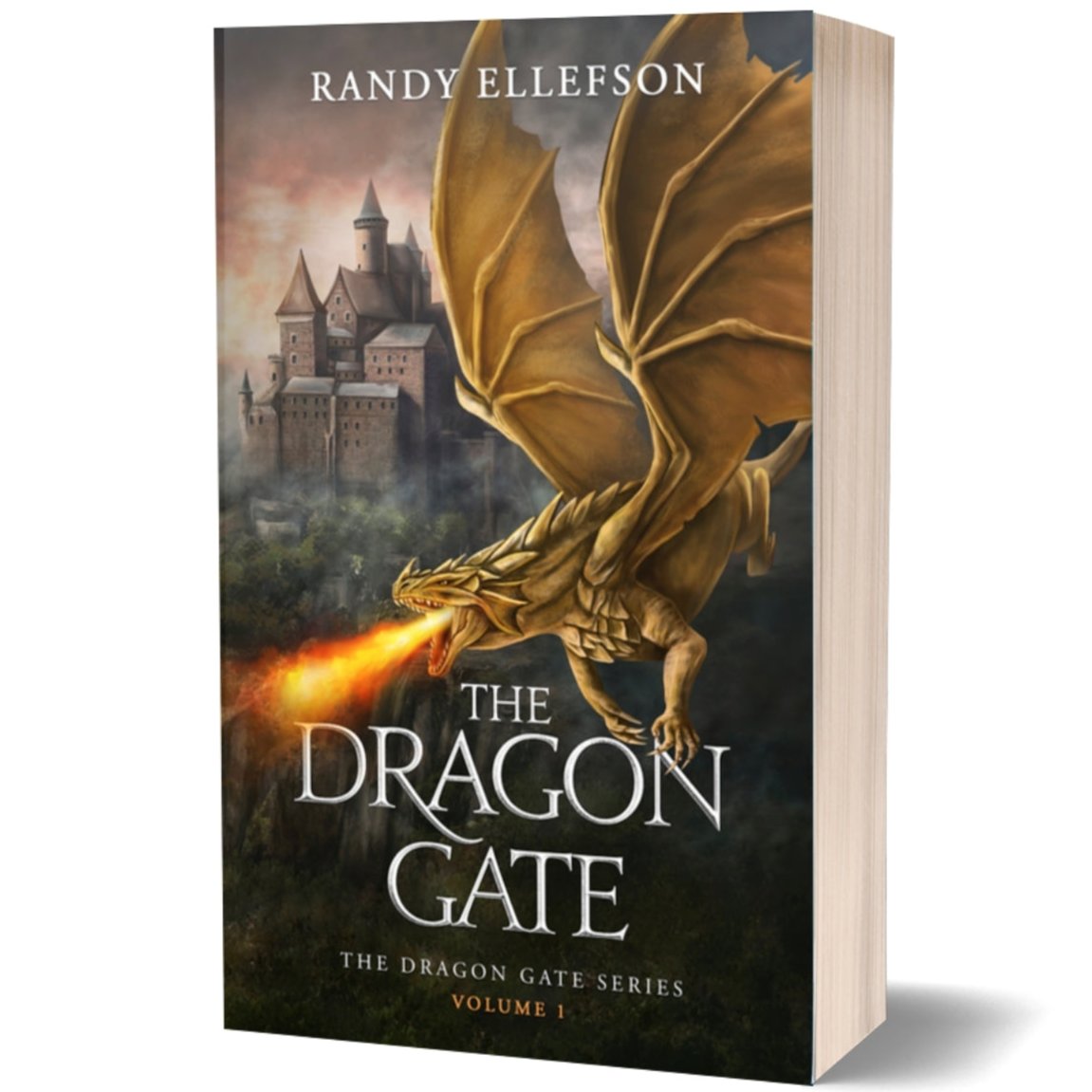 The Dragon Gate Epic Fantasy Novel with Dragons Paperback