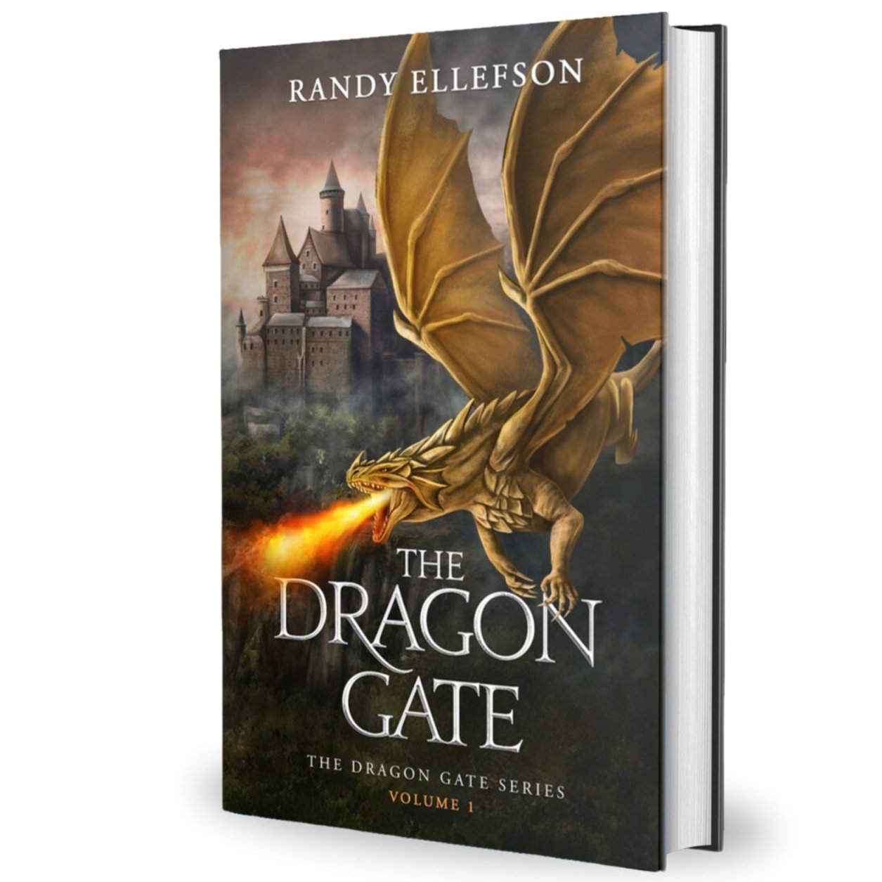 The Dragon Gate Epic Fantasy with Dragons Novel Hardcover