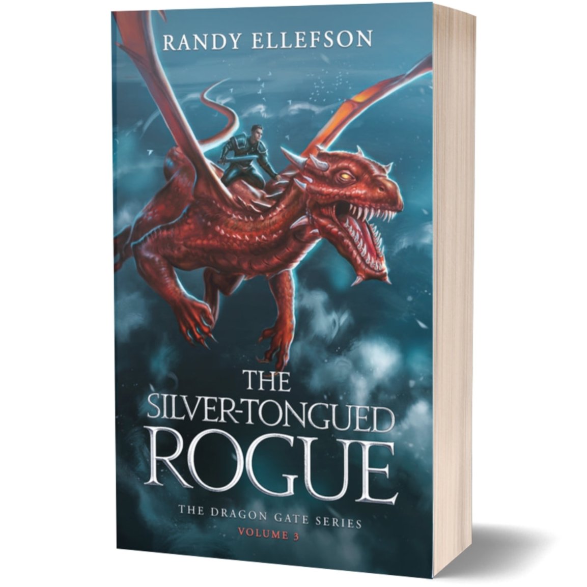 The Silver-Tongued Rogue Epic Fantasy with Dragons Novel Paperback