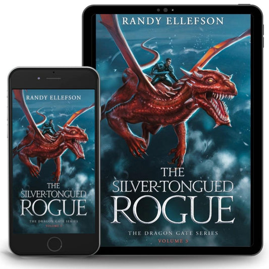 The Silver-Tongued Rogue Epic Fantasy with Dragons Novel eBook